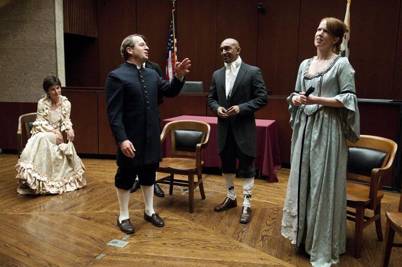 Professors Rosalind Dixon, Douglas Baird, Daniel Abebe, and Alison LaCroix