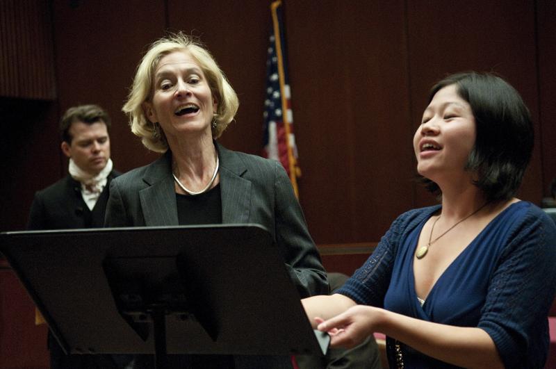 Professor Martha C. Nussbaum and Jajah Wu, '10