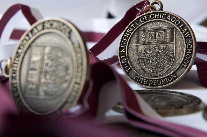 Members of the class of 1961 were honored with medals to celebrate their 50th anniversary. Members of the class of 1961 were honored with medals to celebrate their 50th anniversary.