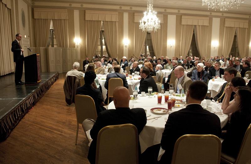 The Standard Club's ballroom. The Standard Club's ballroom.