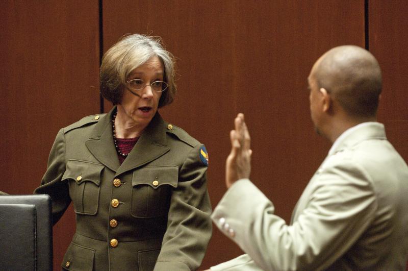 Judge Wood and Prof. Abebe reneact Herman Wouk's "The Caine Mutiny Court-Martial" 