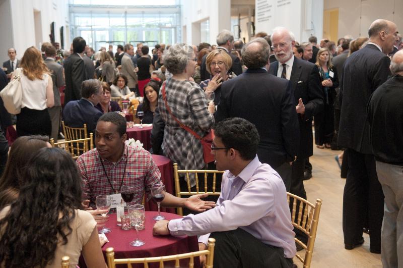 The traditional Friday Wine Mess was held at The Modern Wing of the Art Institute of Chicago.