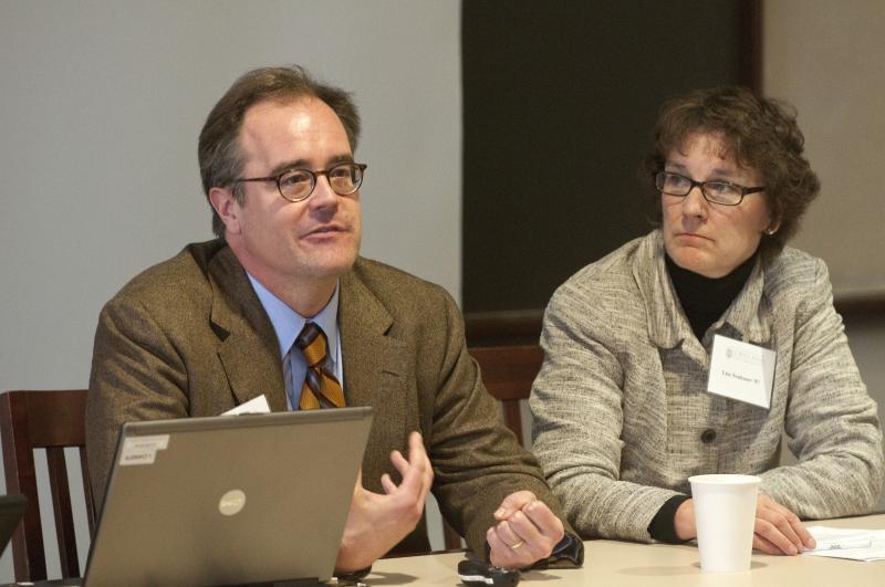 Class of 1987 Panel Discussion: Making a Difference featuring Myron Orfield and Lisa Neubauer.