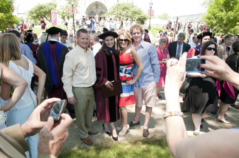 A whole lot of photos were taken on graduation day.