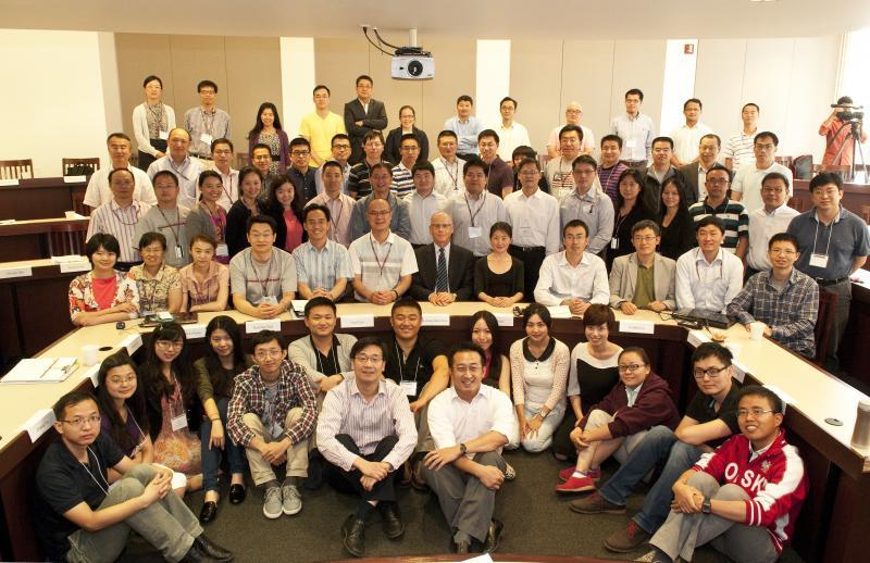 It became tradition for the students to take a photograph with each teacher. It became tradition for the students to take a photograph with each teacher.