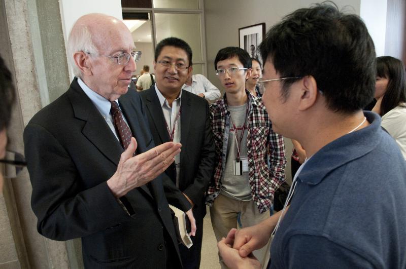 Judge Richard Posner talked about judicial behavior. 