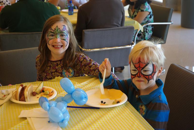 These kids took in all Family Day has to offer. These kids took in all Family Day has to offer.