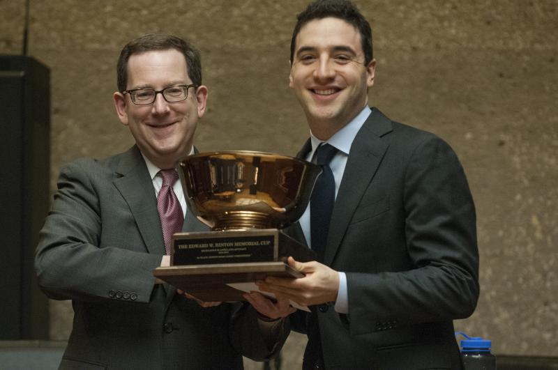 Schill and Turkel and the Hinton Cup. 