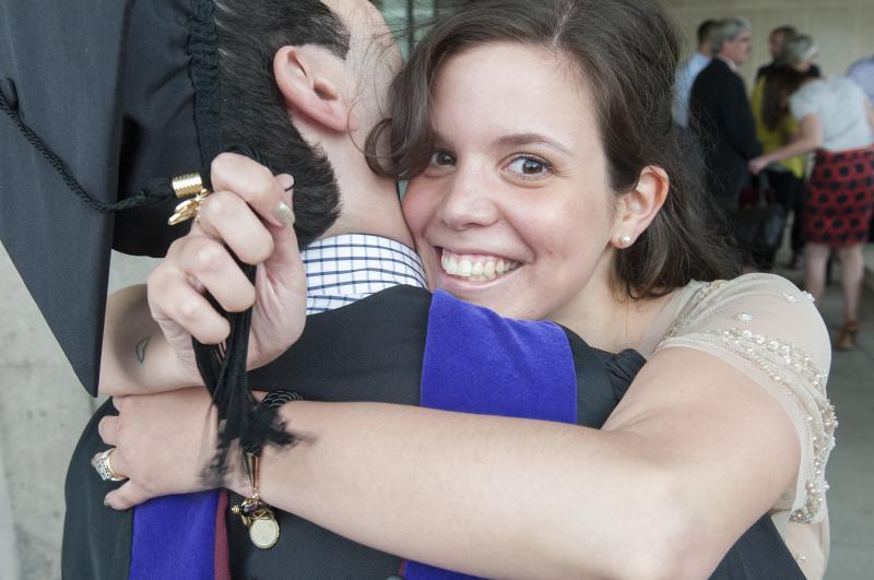 Graduation is one of the happiest days of the year at the Law School. 