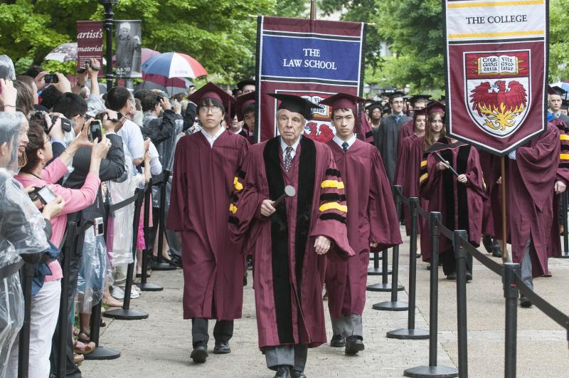 The day started with University Commencement. 