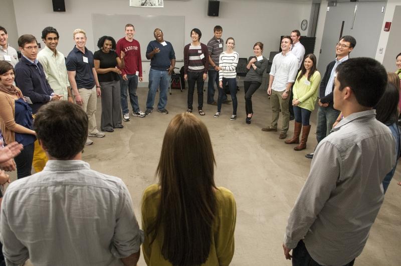 On Sept. 24, the 1Ls got to goof off a bit with Second City improv training.