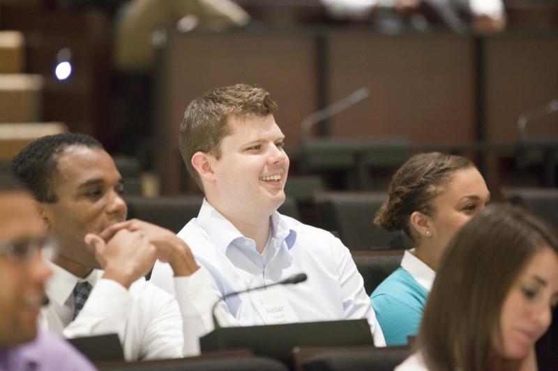 The 1Ls enjoyed the final day of Orientation. Classes began four days later.