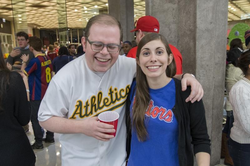 This year's Chicago Law Foundation (CLF) auction had a sports theme. 