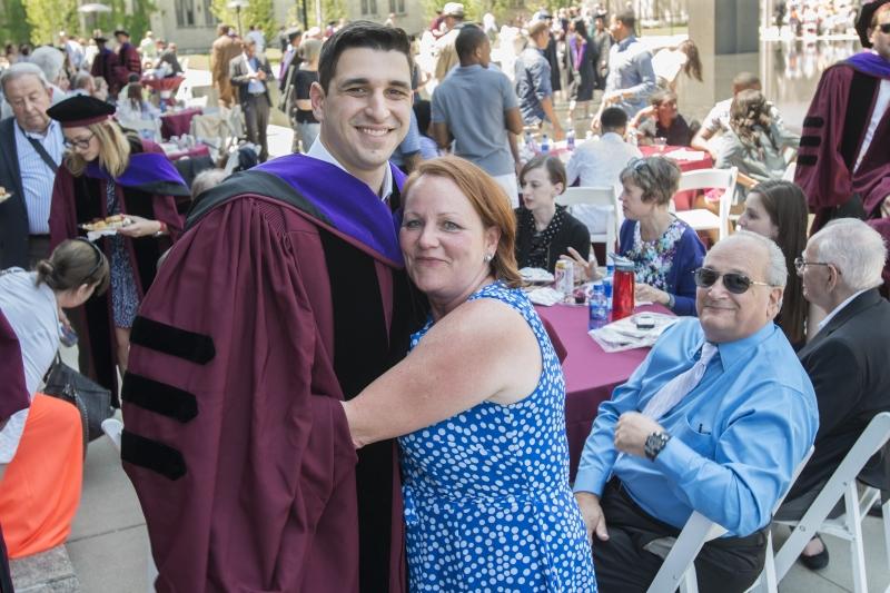 Parents of graduates had a lot to celebrate. 