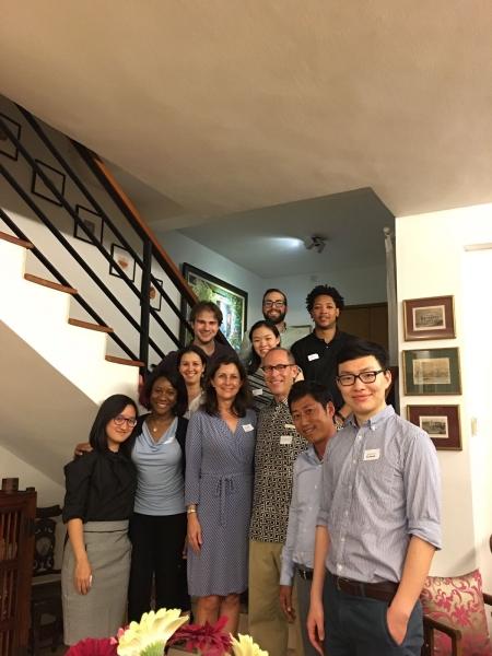 Marshall Horowitz, ’92, and Bonnie Hobbs host Law students, alumni, and friends, at their home. Marshall Horowitz, ’92, and Bonnie Hobbs host Law students, alumni, and friends, at their home.