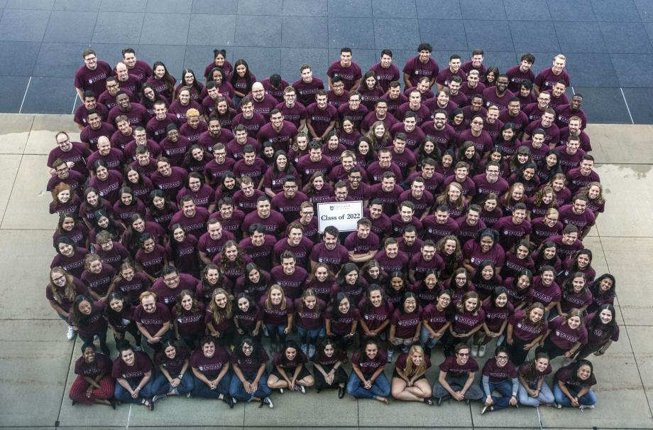 The class of 2022 photo