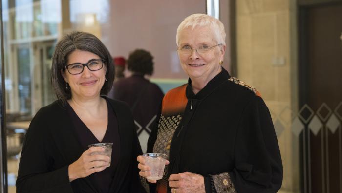 Willard's successor, Lois Casaleggi (left), says Willard's impact "cannot be overstated."