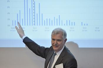 David Bowman, special adviser to the Federal Reserve Board and the conference’s keynote speaker