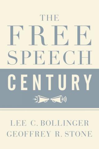 book cover of free speech century