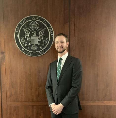 Eric Petry at the courthouse