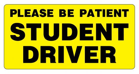 student driver image