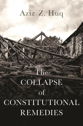 book cover showing collapsed house