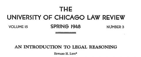 top of 1948 law review masthead