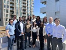 Group photo outdoors in San francisco