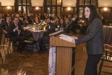 Weinrib speaks at Midway Dinner