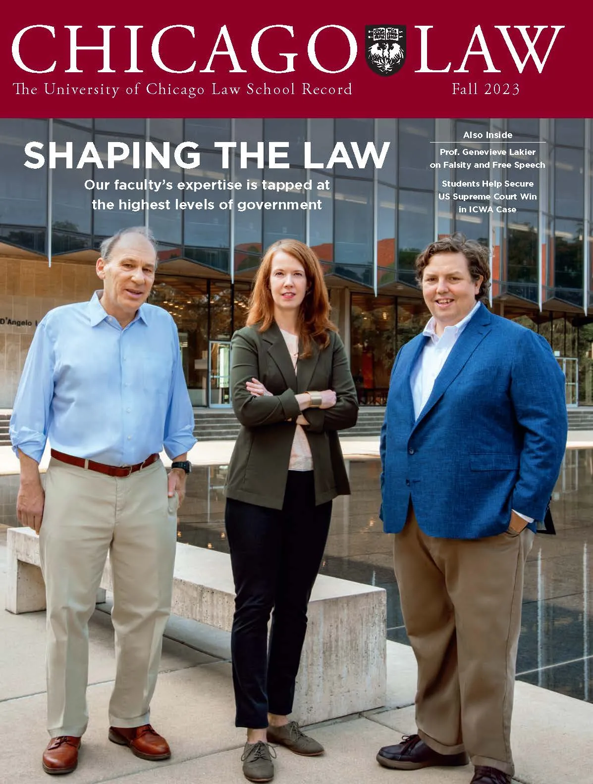 Cover of Fall 2023 issue of the Record.