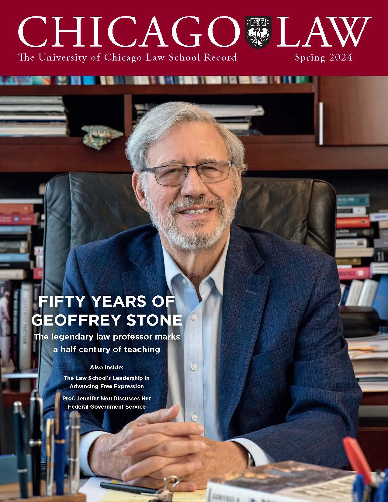 Cover of Spring 2024 issue of the Record.
