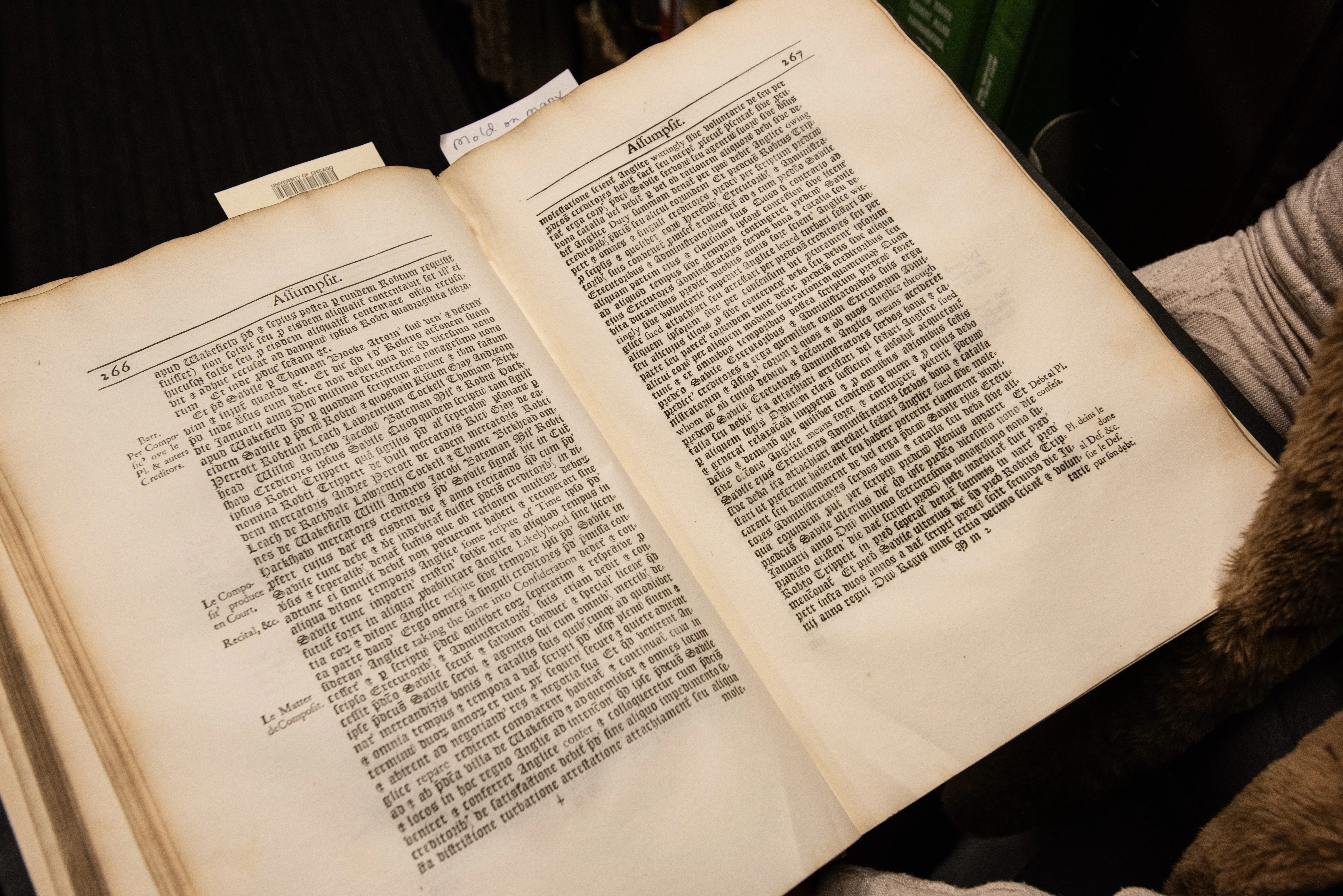 A book flipped open to a page.
