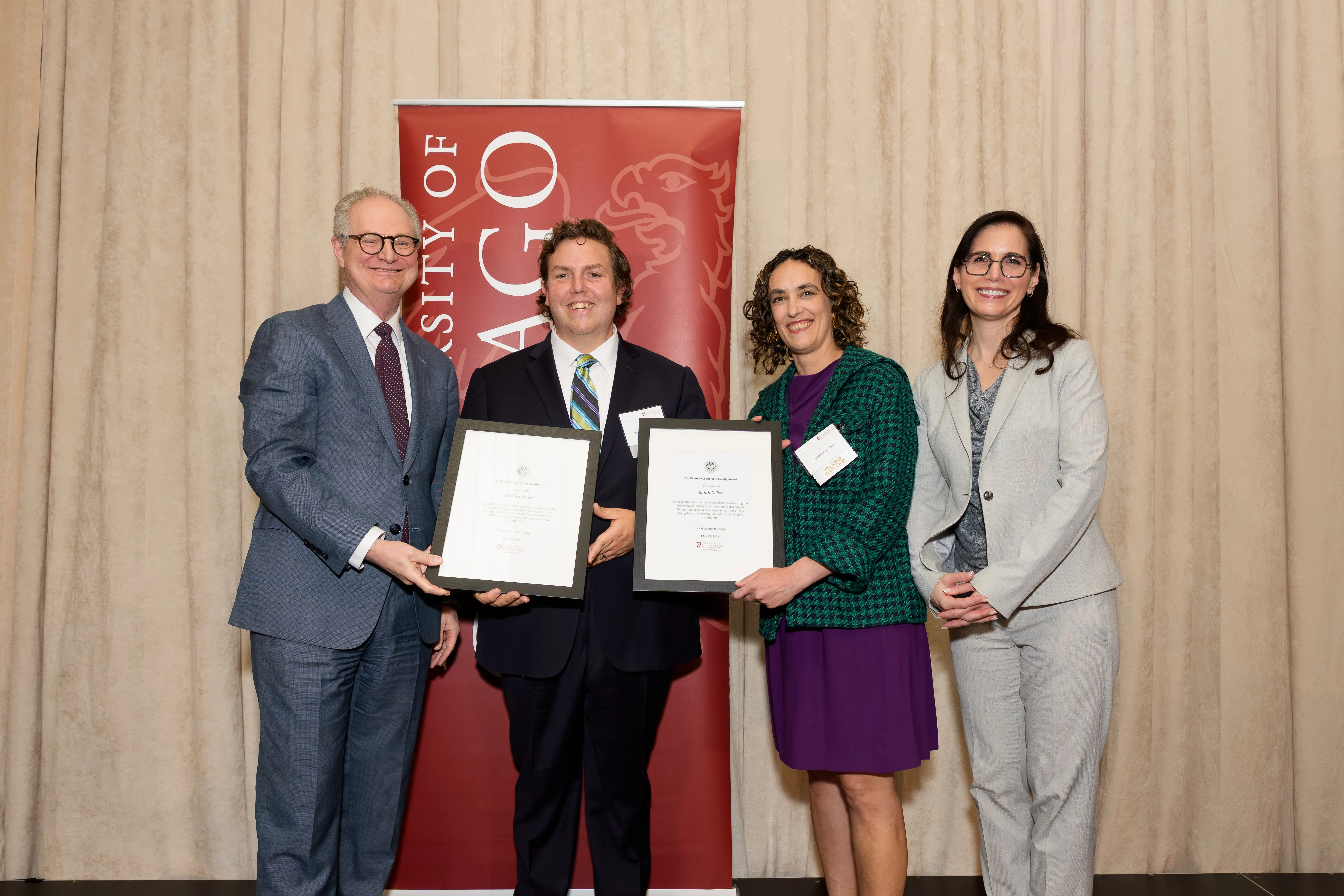 Paul Alivisatos, Will Baude, Judith Miller, Katherine Baicker